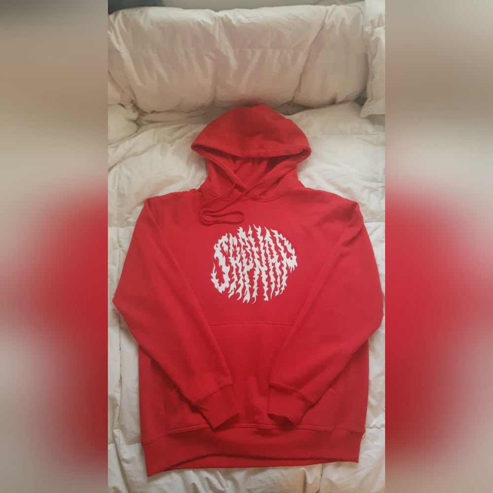 Sapnap flame letter hoodie (Dream Branding)